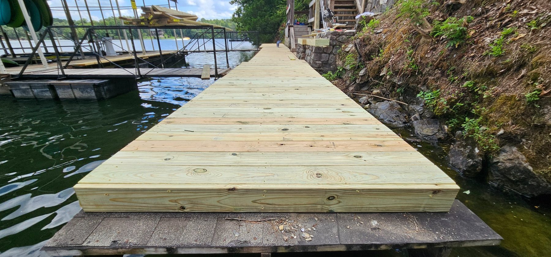 Lakefront Dock & Walkway Rebuild